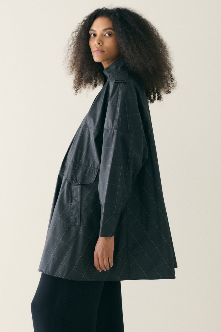1980s Fendi Windowpane Coat - Desert Vintage