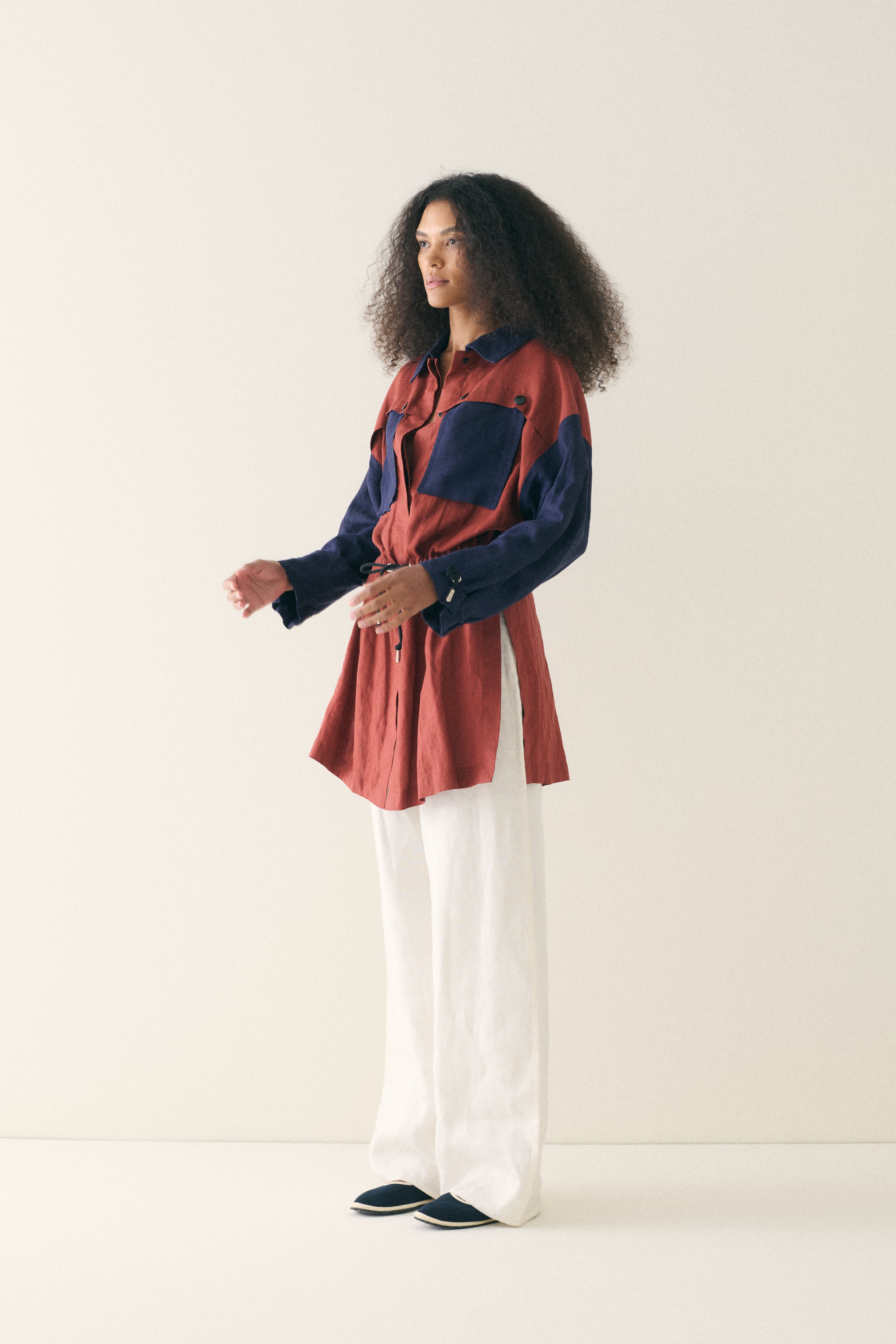 Courreges Tie Waist Jacket - Desert Vintage