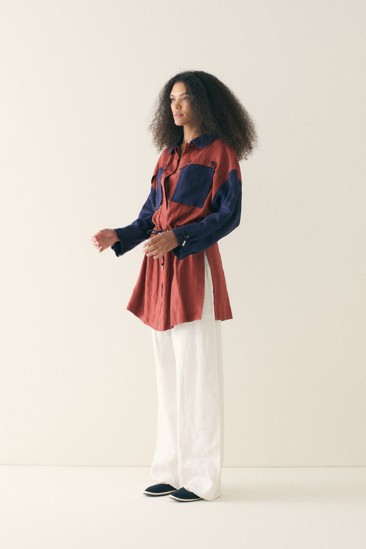 Courreges Tie Waist Jacket - Desert Vintage