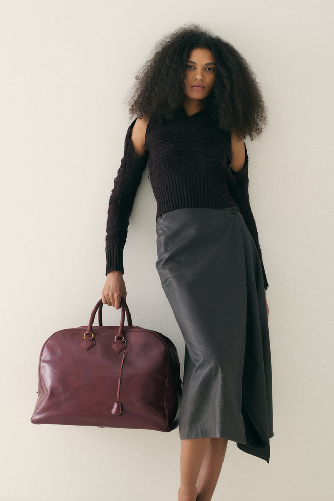 Hermès Leather Plume Bag - Desert Vintage