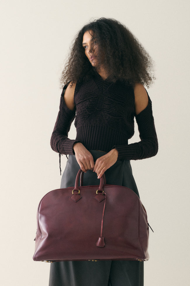 Hermès Leather Plume Bag - Desert Vintage