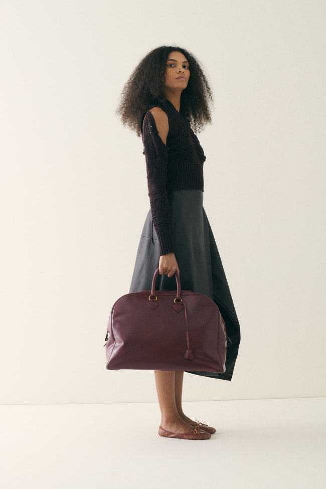 Hermès Leather Plume Bag - Desert Vintage