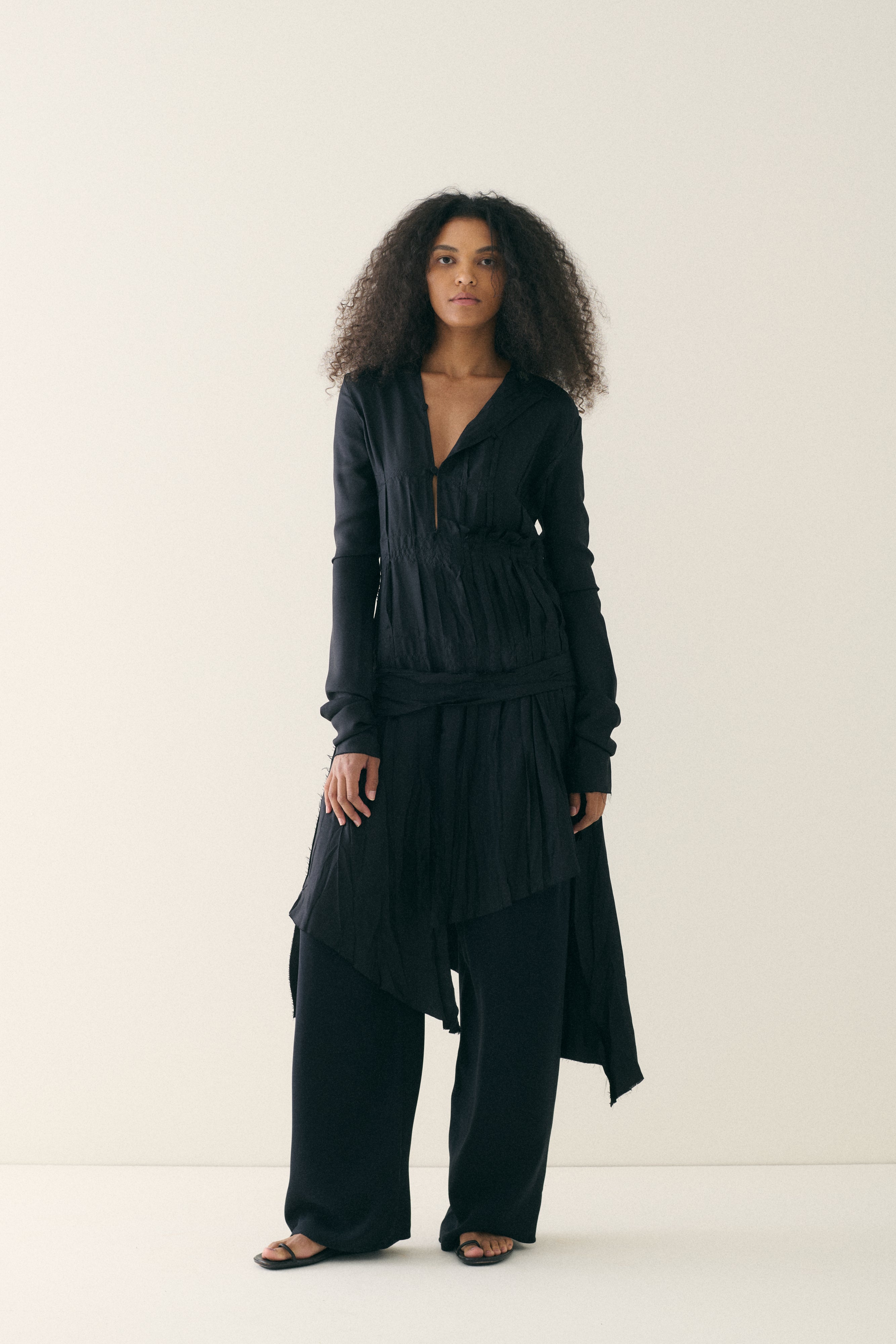 1990s Jean Paul Gaultier Black Dress - Desert Vintage