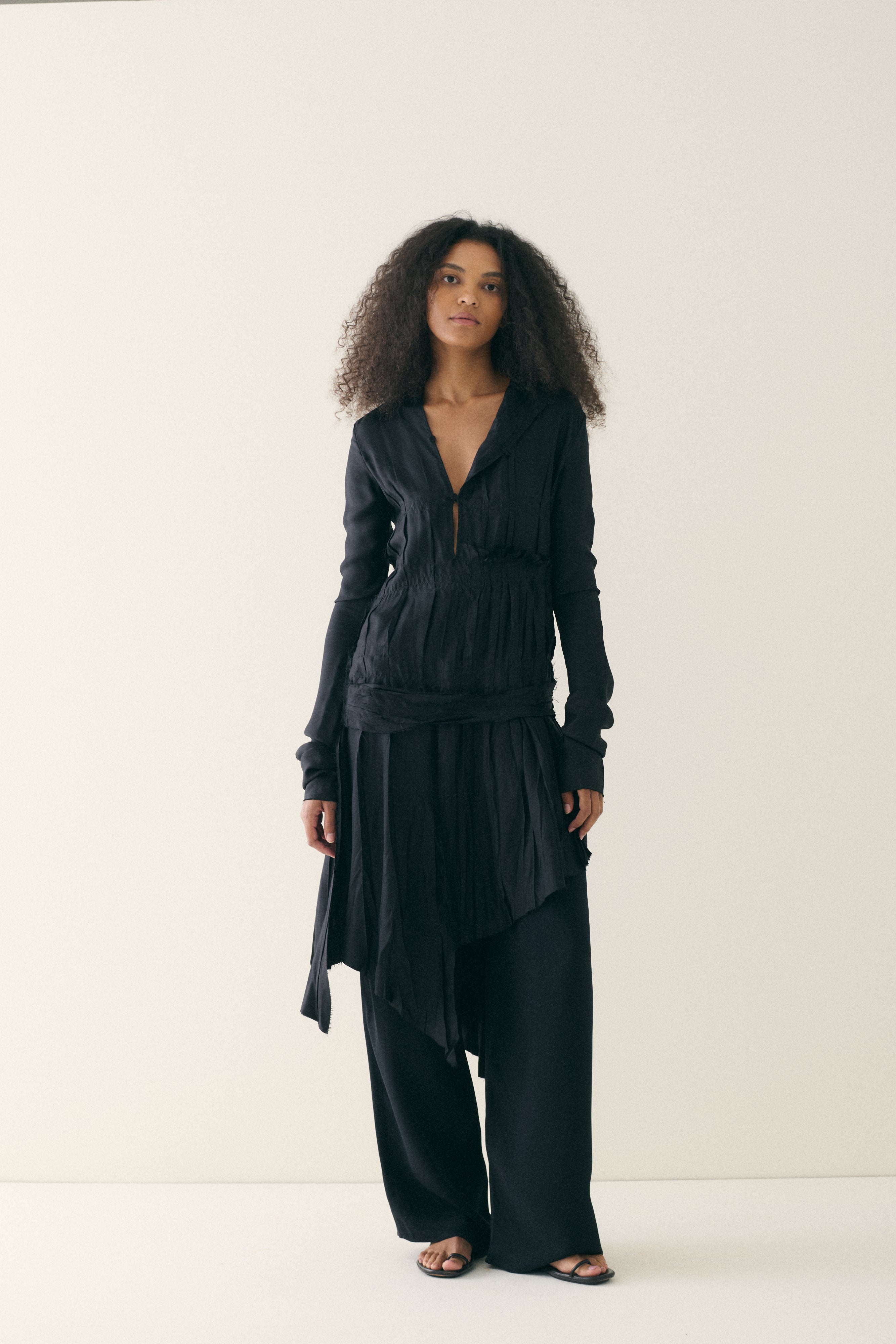 1990s Jean Paul Gaultier Black Dress - Desert Vintage