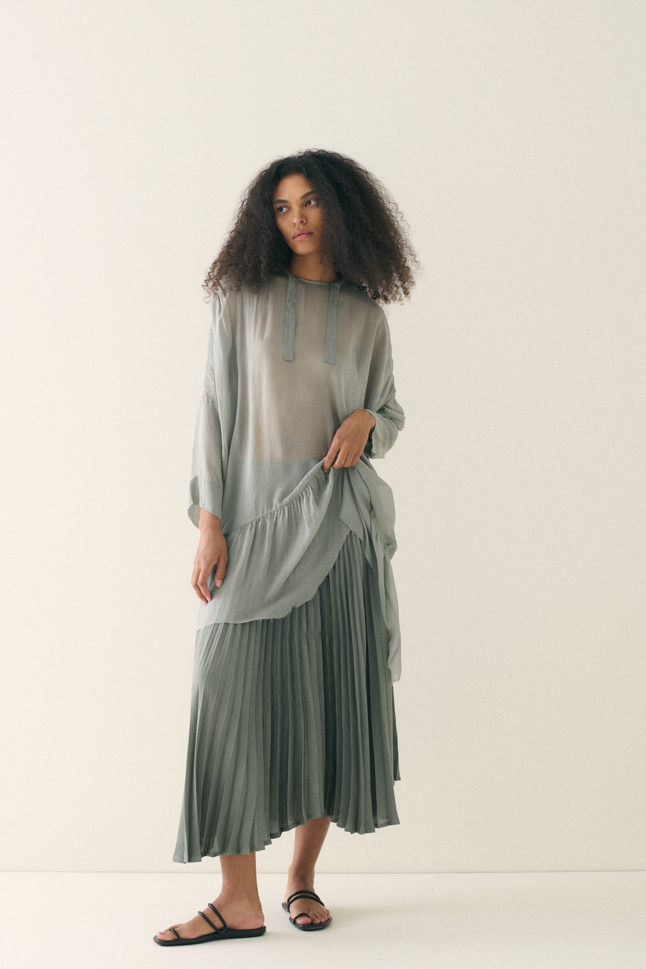 Dries Van Noten Seafoam Tunic - Desert Vintage