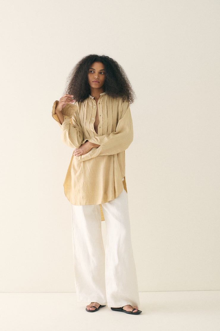 Antique Pongee Silk Blouse - Desert Vintage