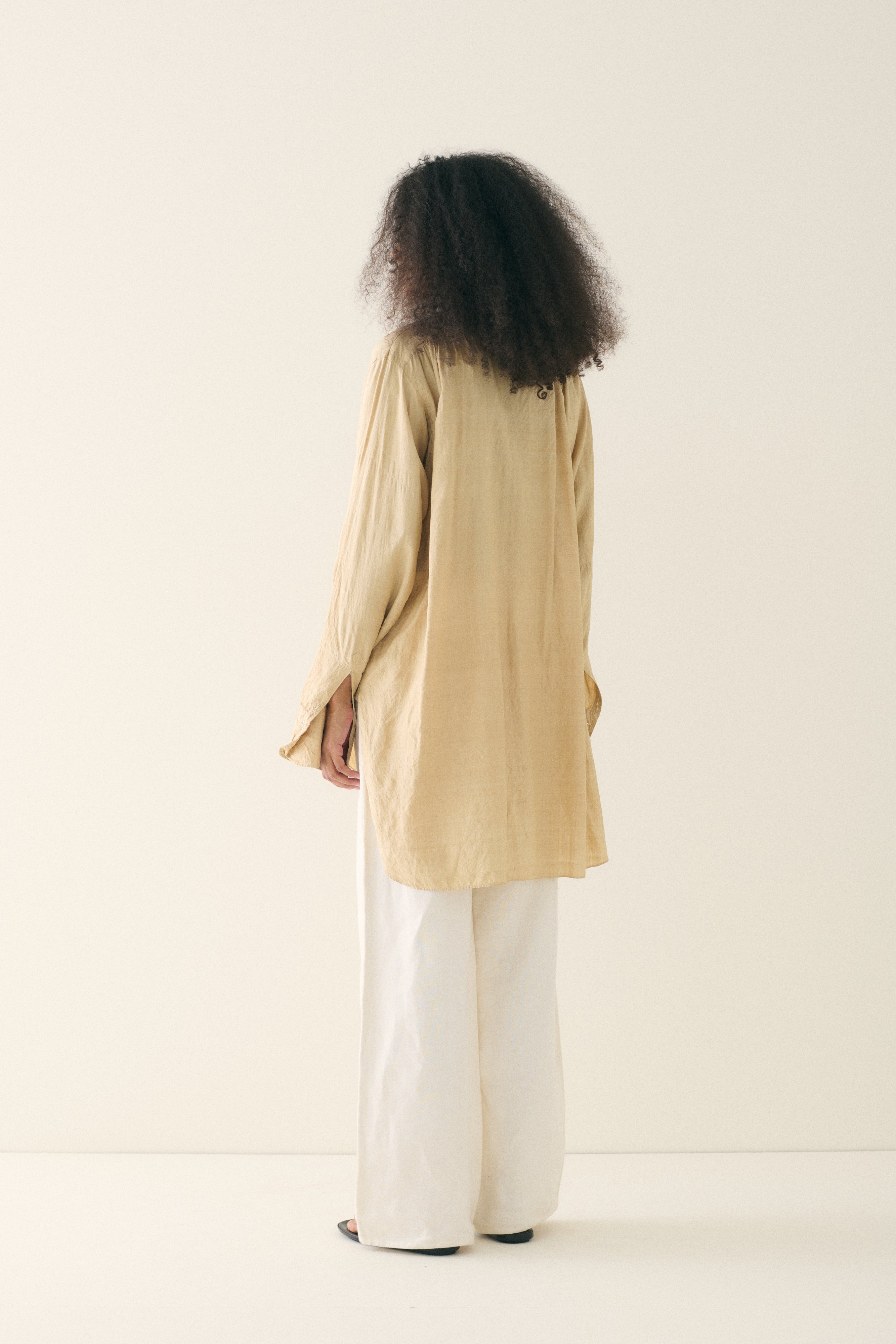 Antique Pongee Silk Blouse - Desert Vintage