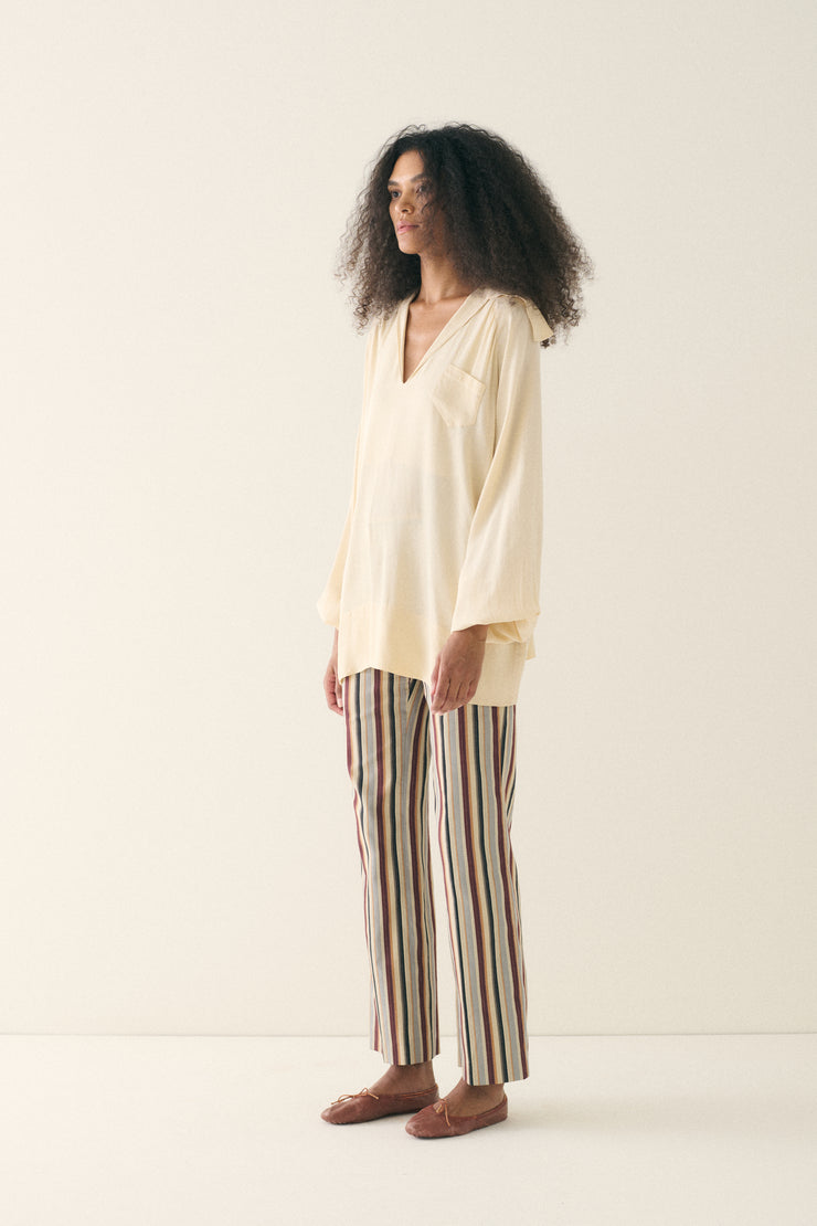 Silk Sailor Blouse - Desert Vintage