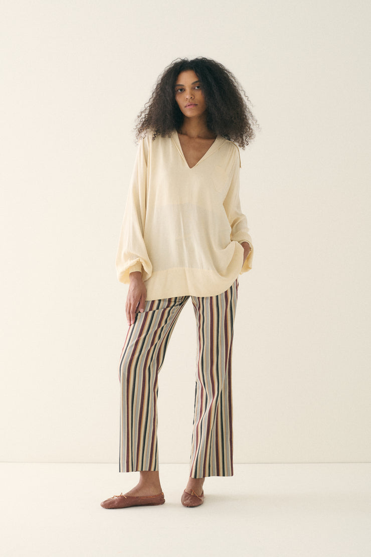 Silk Sailor Blouse - Desert Vintage