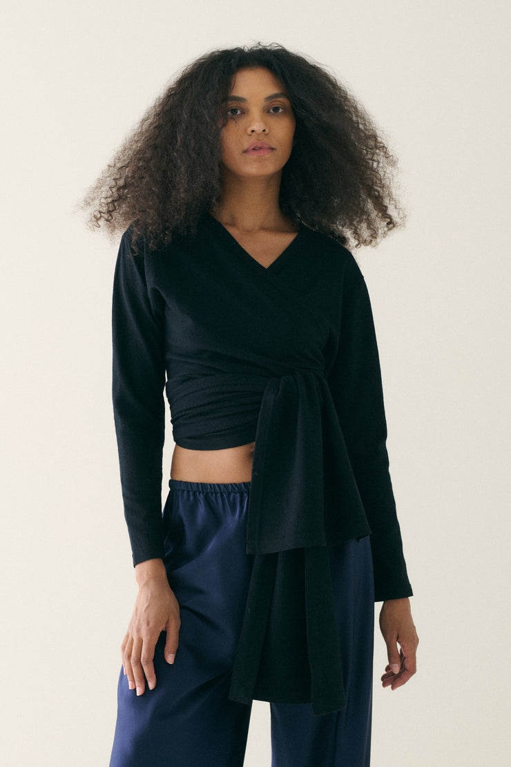 Yohji Yamamoto Wool Wrap Top - Desert Vintage