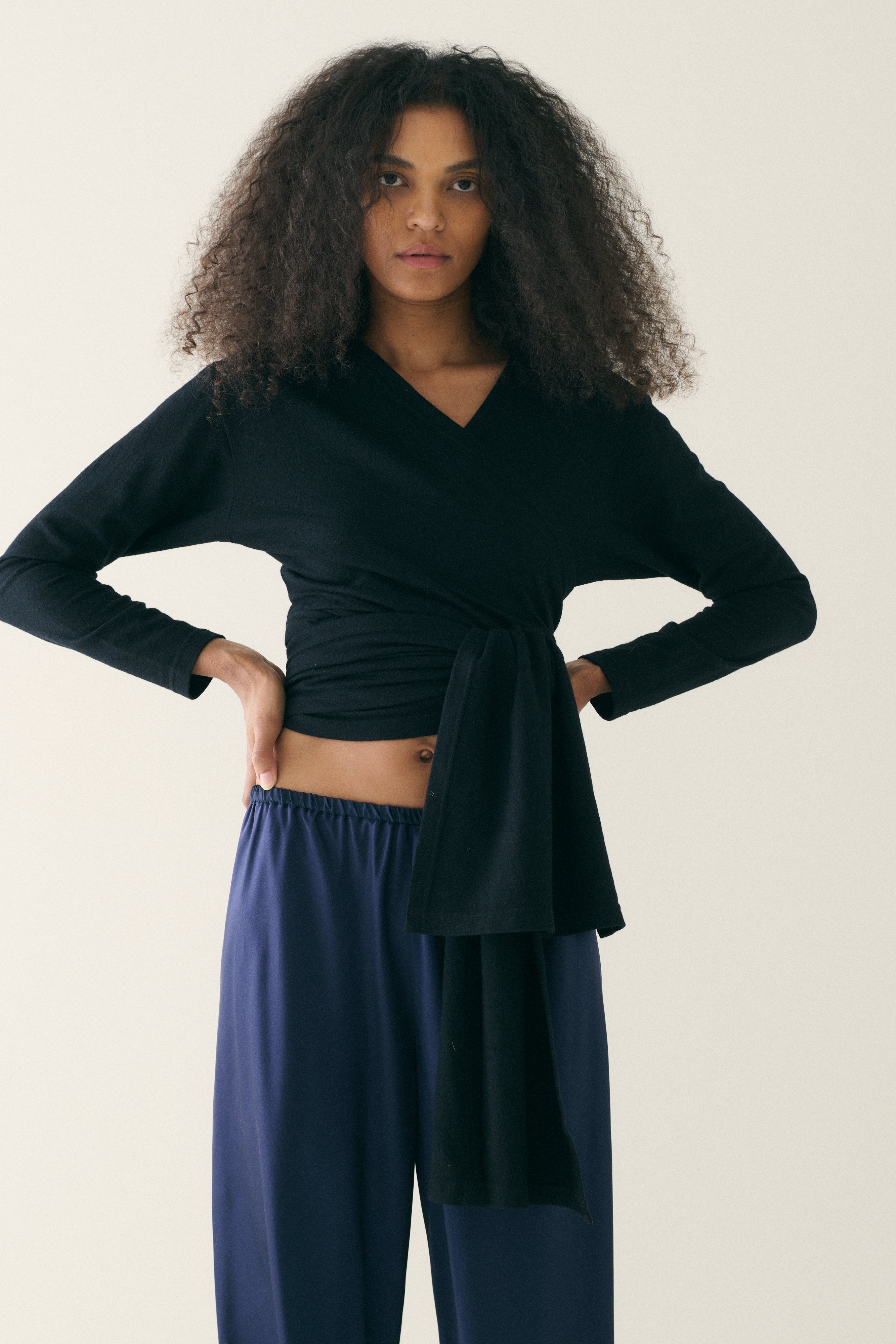 Yohji Yamamoto Wool Wrap Top - Desert Vintage