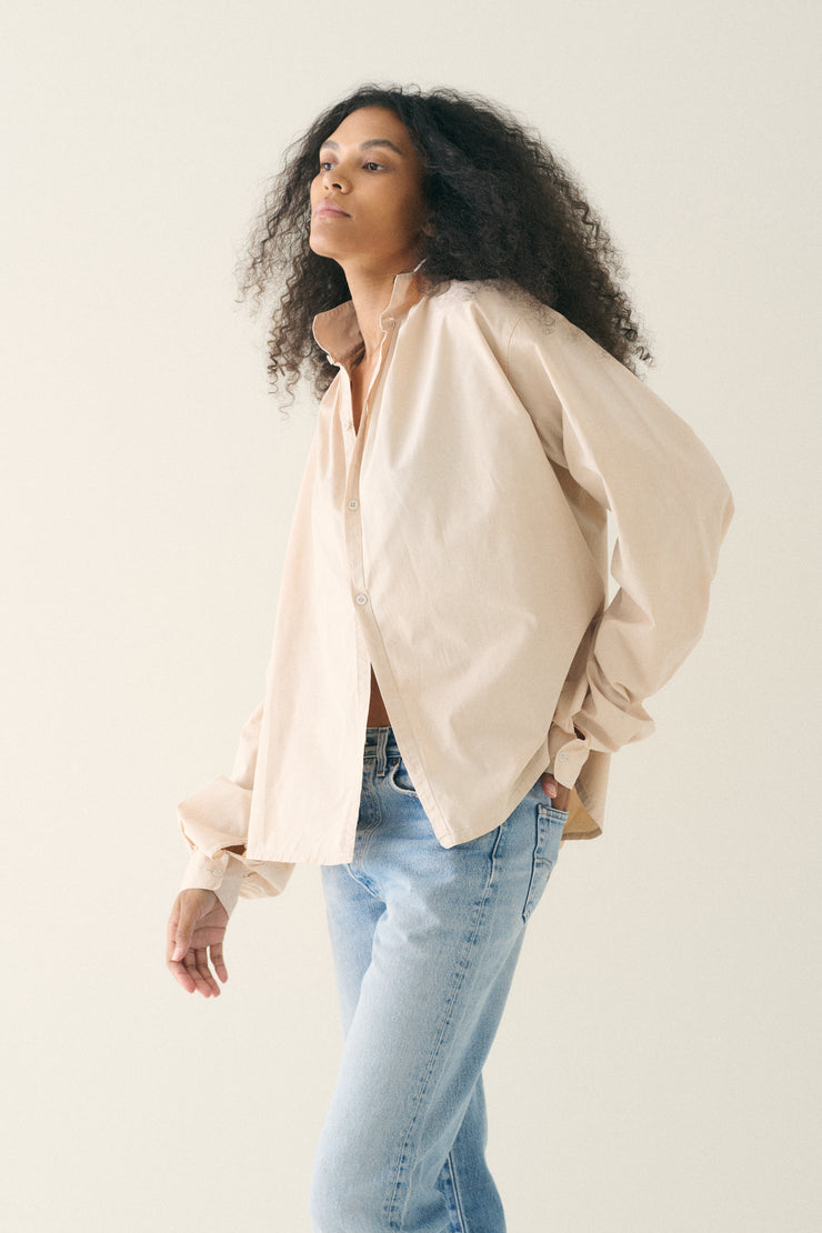 Ecru Cotton Swing Top - Desert Vintage
