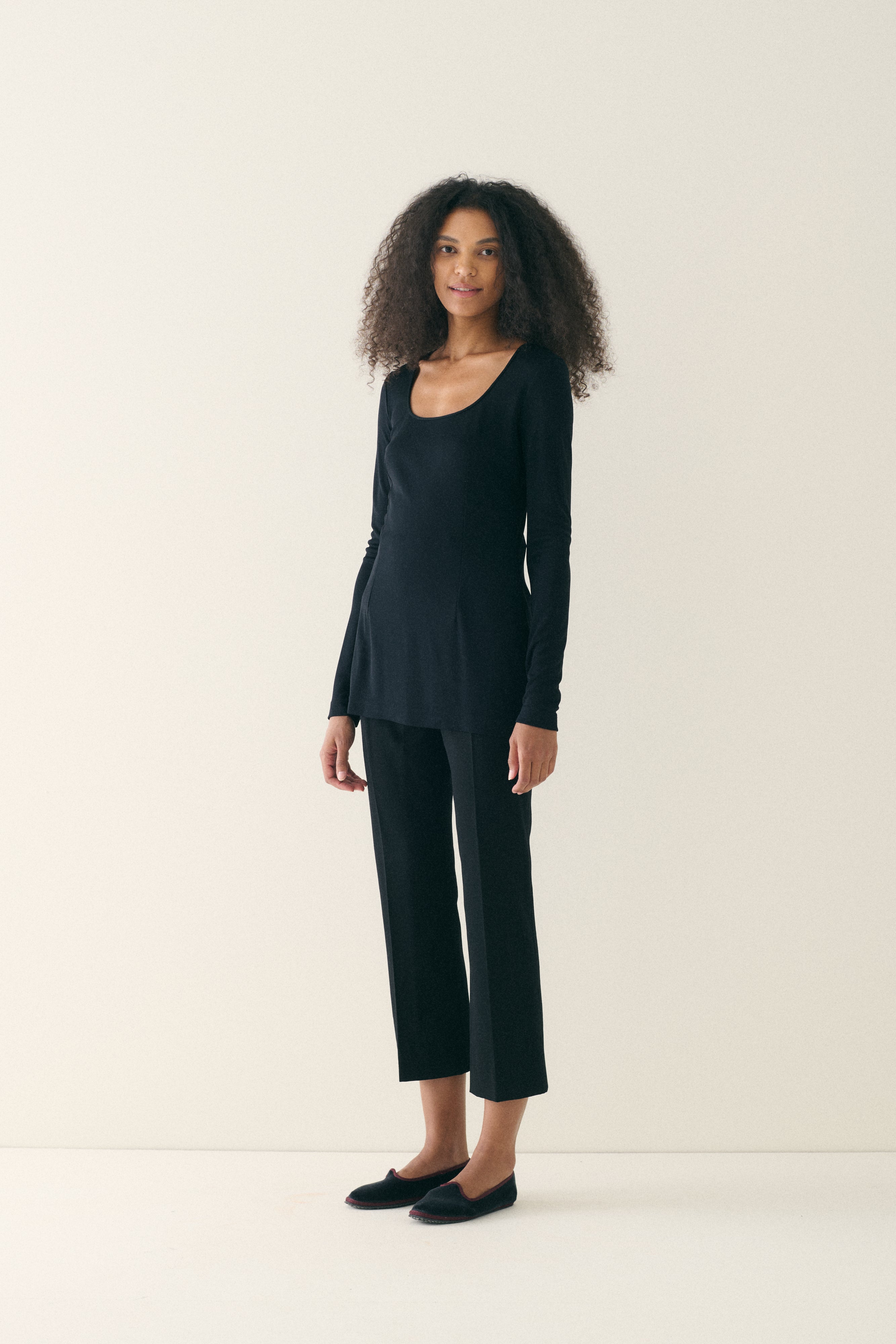 Dolce & Gabbana Black Jersey Top - Desert Vintage