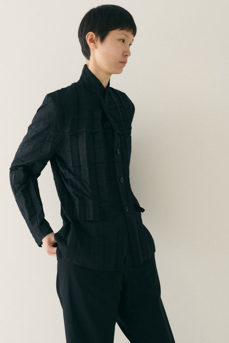 Issey Miyake Pleated Coat - Desert Vintage