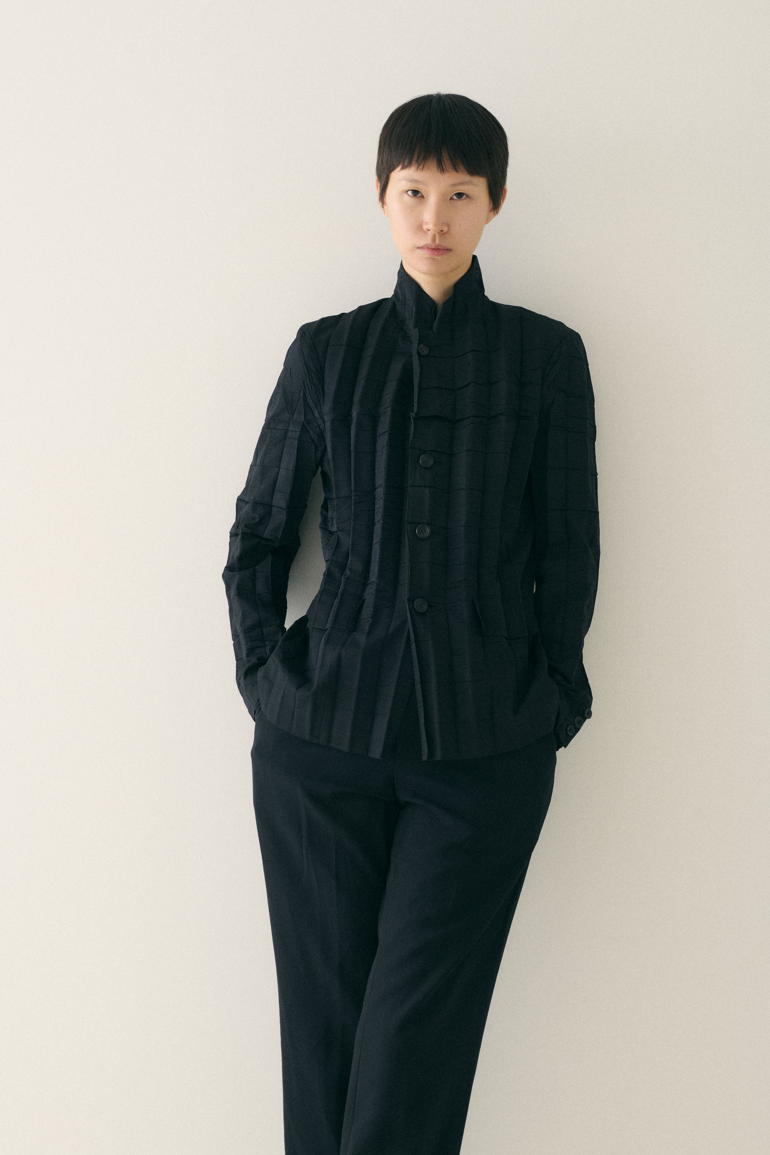 Issey Miyake Pleated Coat - Desert Vintage