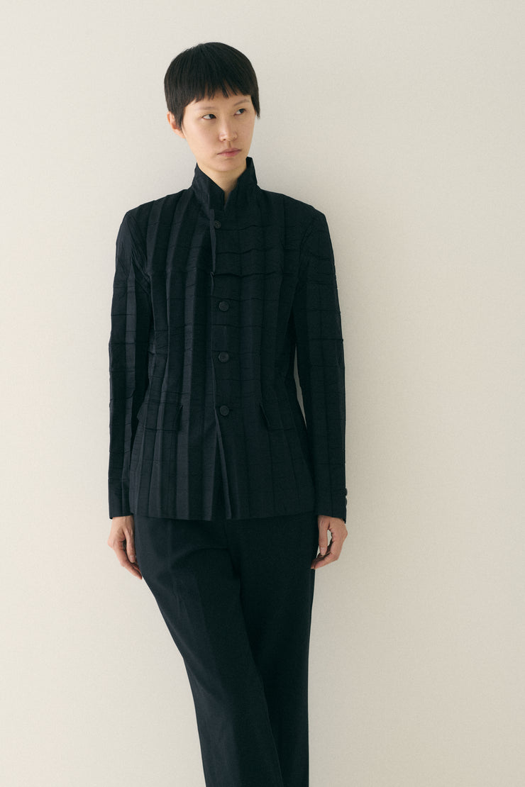 Issey Miyake Pleated Coat - Desert Vintage