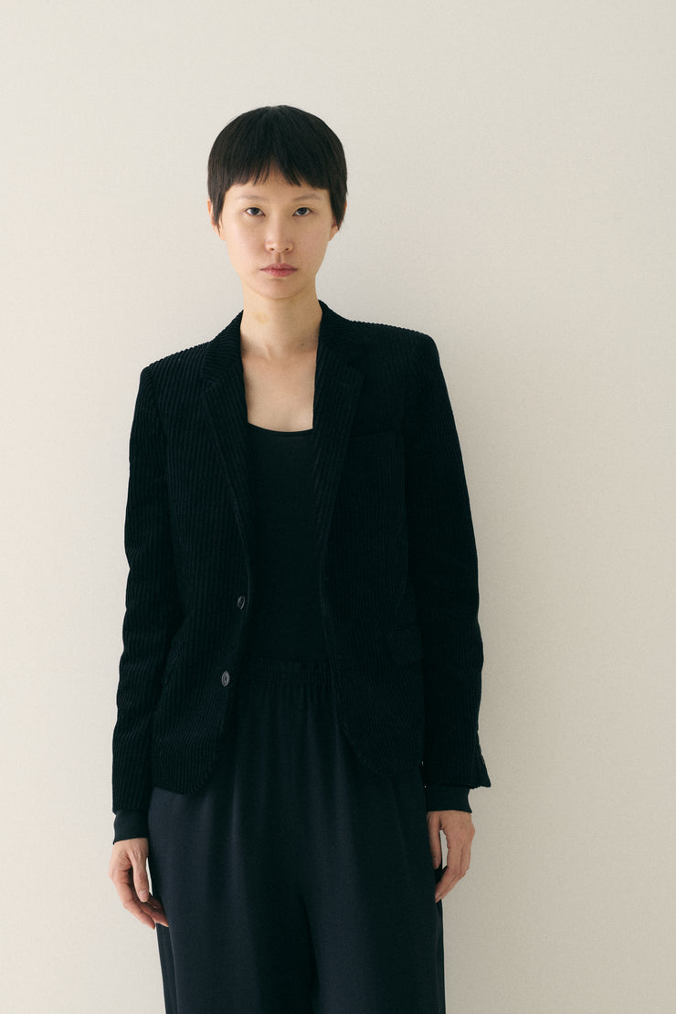 Saint Laurent Black Corduroy Blazer - Desert Vintage