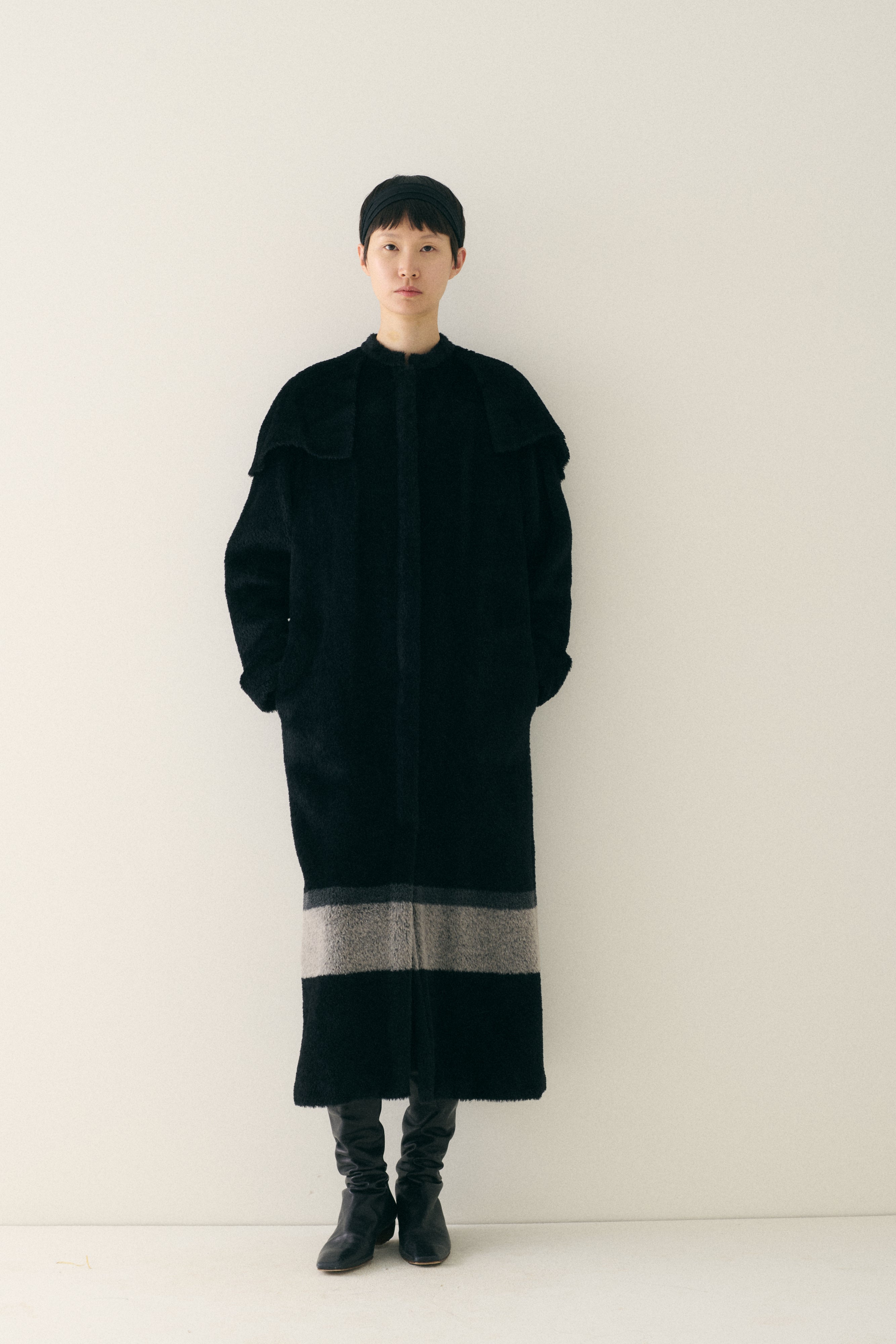 Yeohlee Black Teddy Coat - Desert Vintage