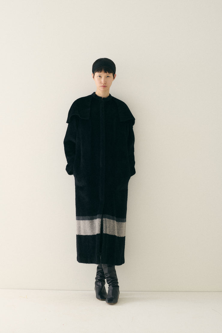 Yeohlee Black Teddy Coat - Desert Vintage
