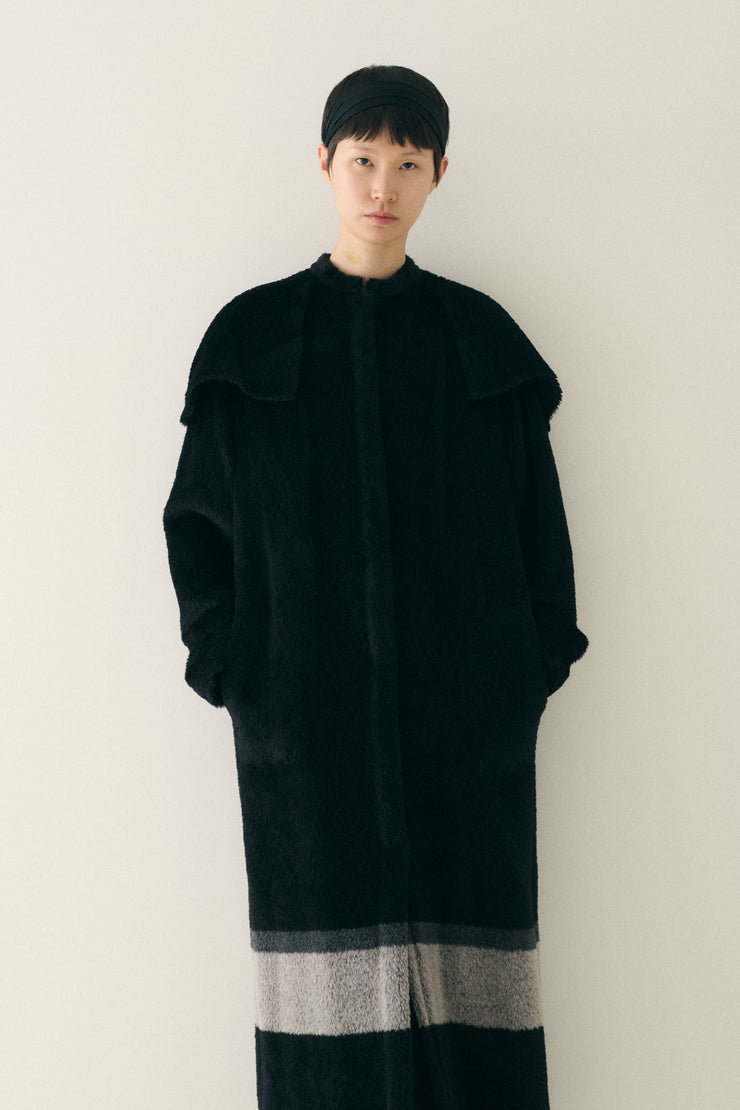 Yeohlee Black Teddy Coat - Desert Vintage