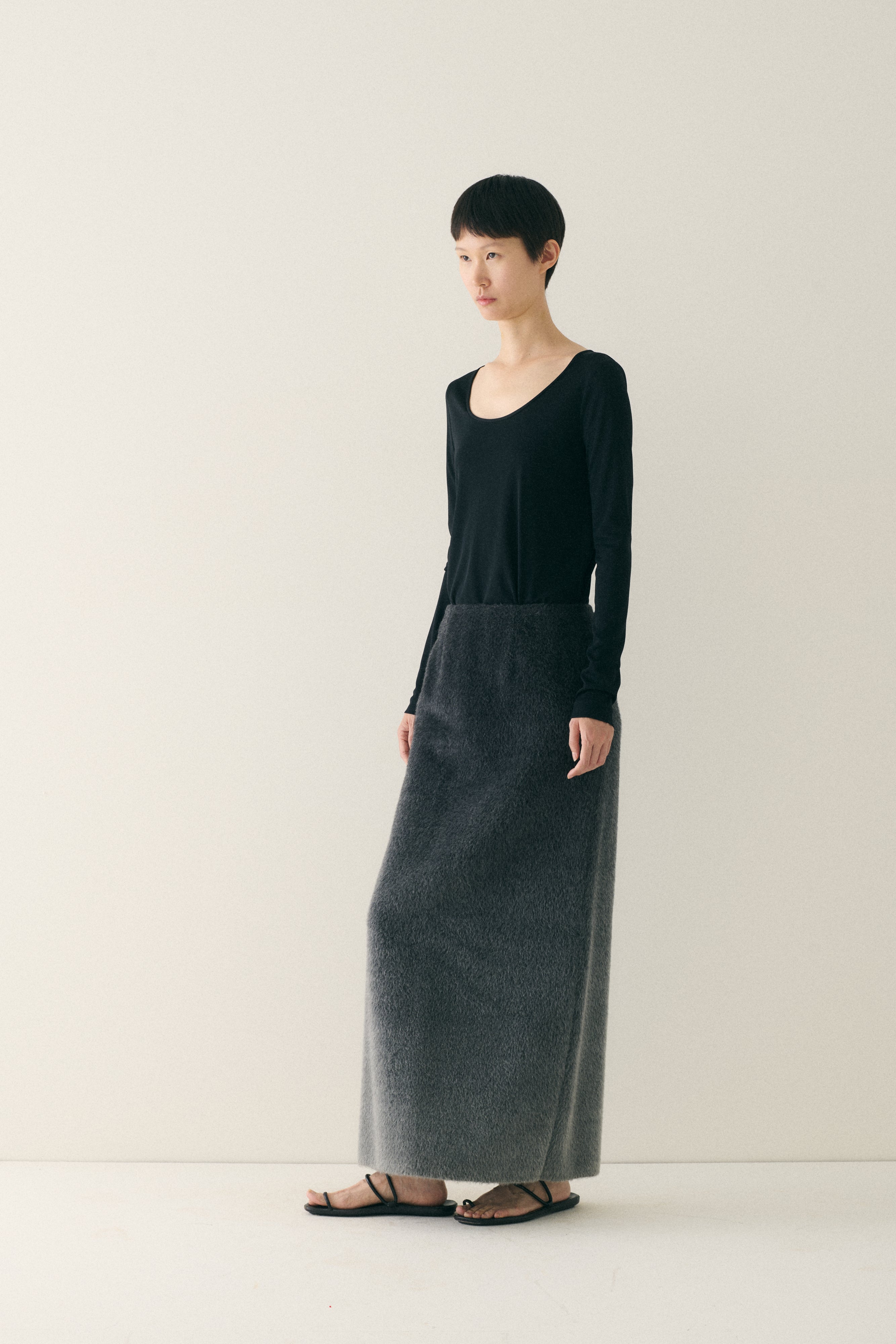 FW 1998 Yeohlee Gradient Skirt - Desert Vintage