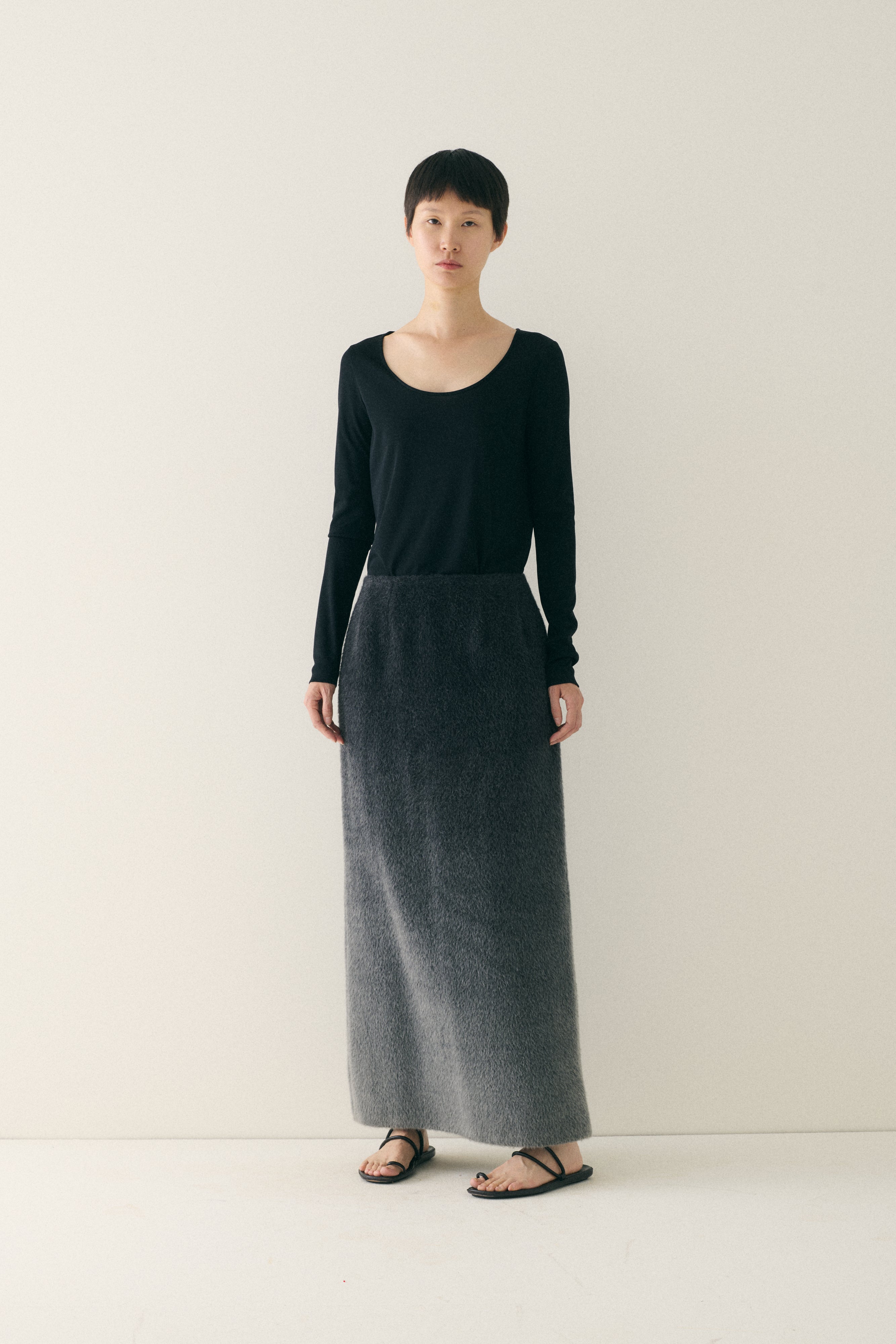 FW 1998 Yeohlee Gradient Skirt - Desert Vintage