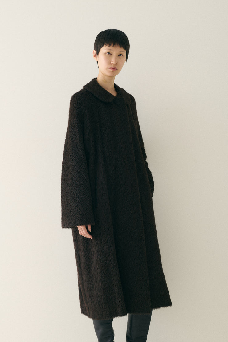 FW 1994 Yeohlee Mohair Coat - Desert Vintage