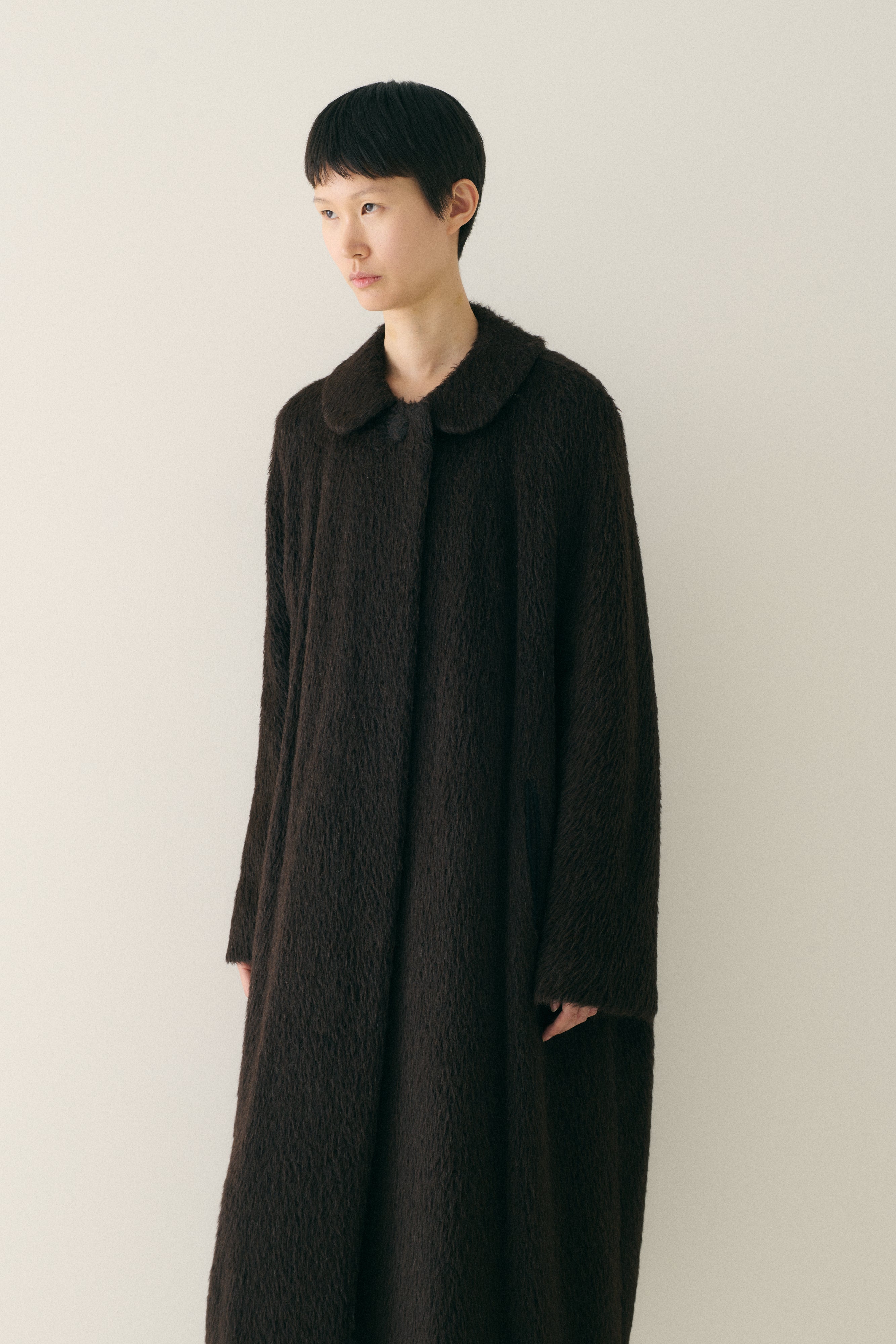 FW 1994 Yeohlee Mohair Coat - Desert Vintage