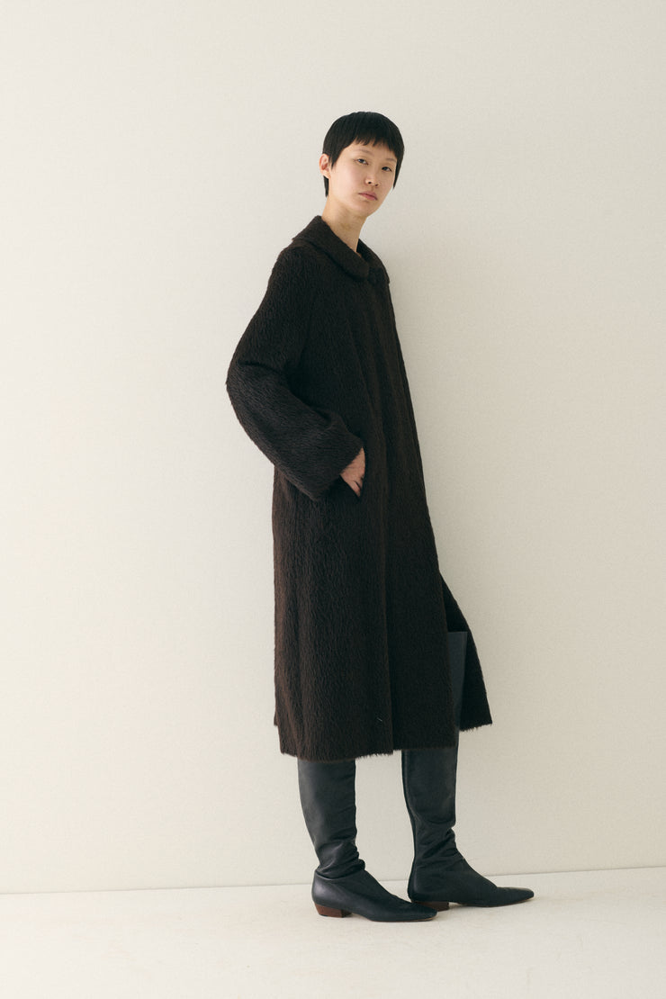 FW 1994 Yeohlee Mohair Coat - Desert Vintage