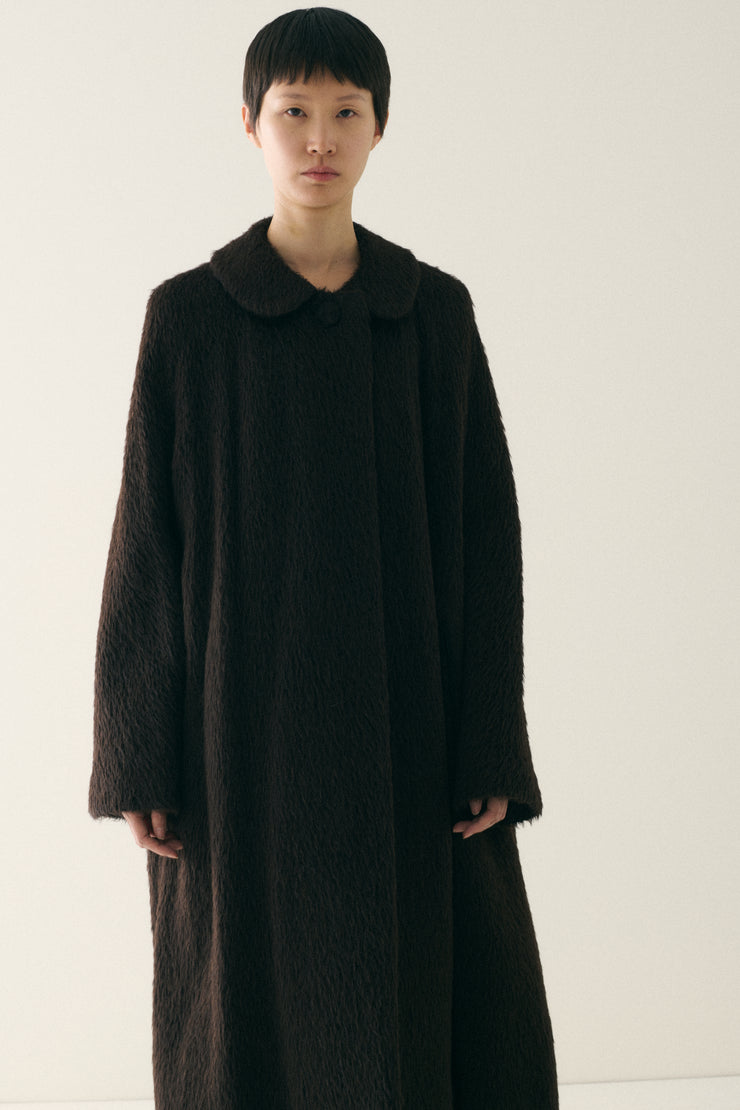 FW 1994 Yeohlee Mohair Coat - Desert Vintage