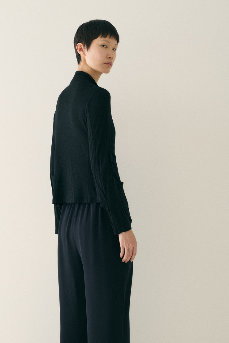 Y's Black Blouse - Desert Vintage