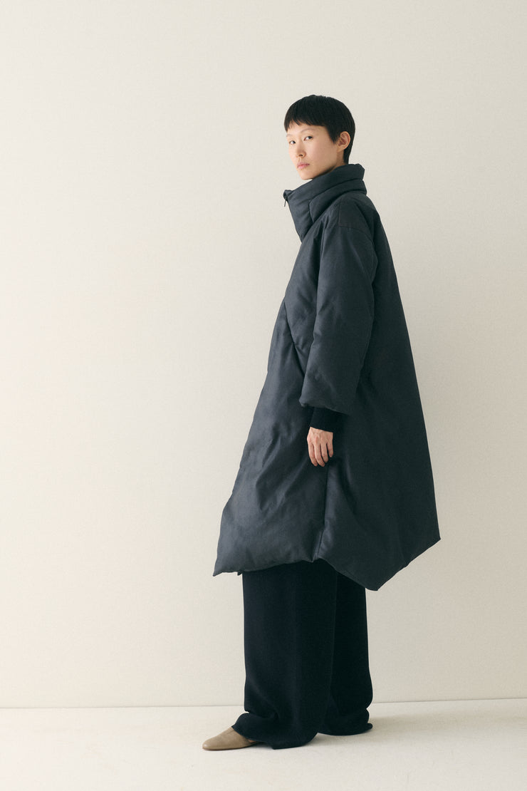 Issey Miyake Grey Down Coat - Desert Vintage
