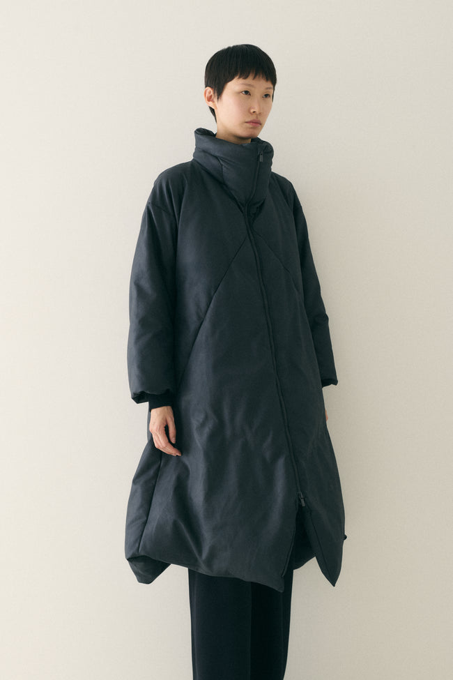 Issey Miyake Grey Down Coat - Desert Vintage