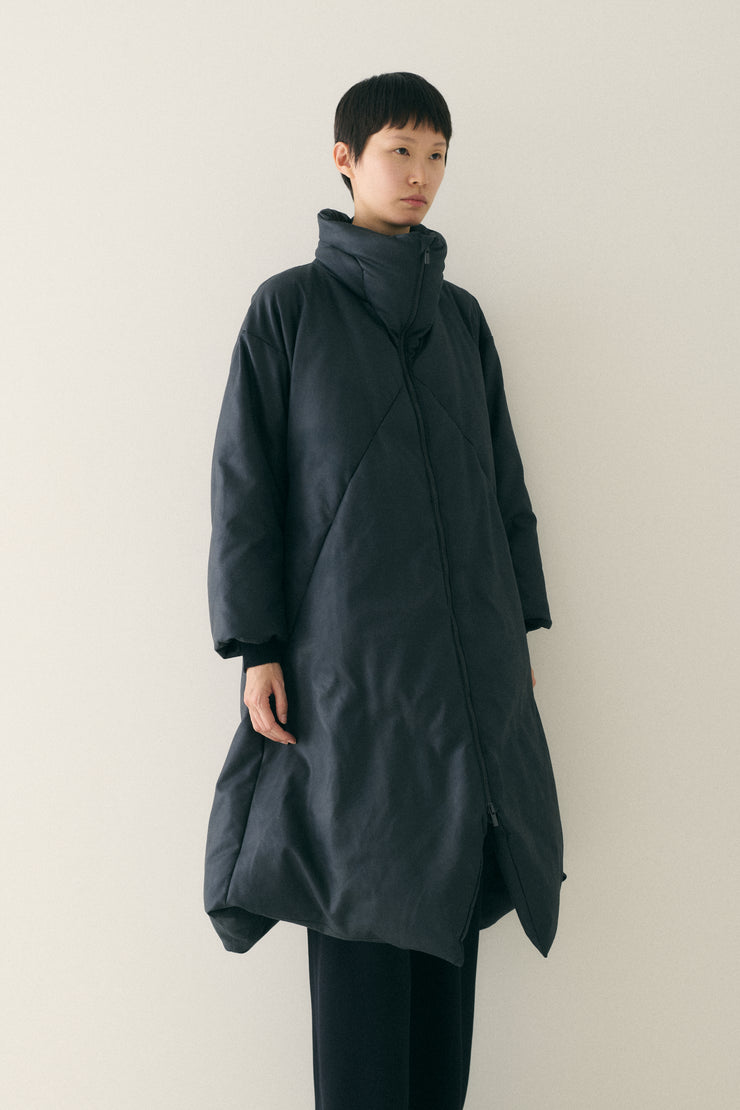 Issey Miyake Grey Down Coat - Desert Vintage