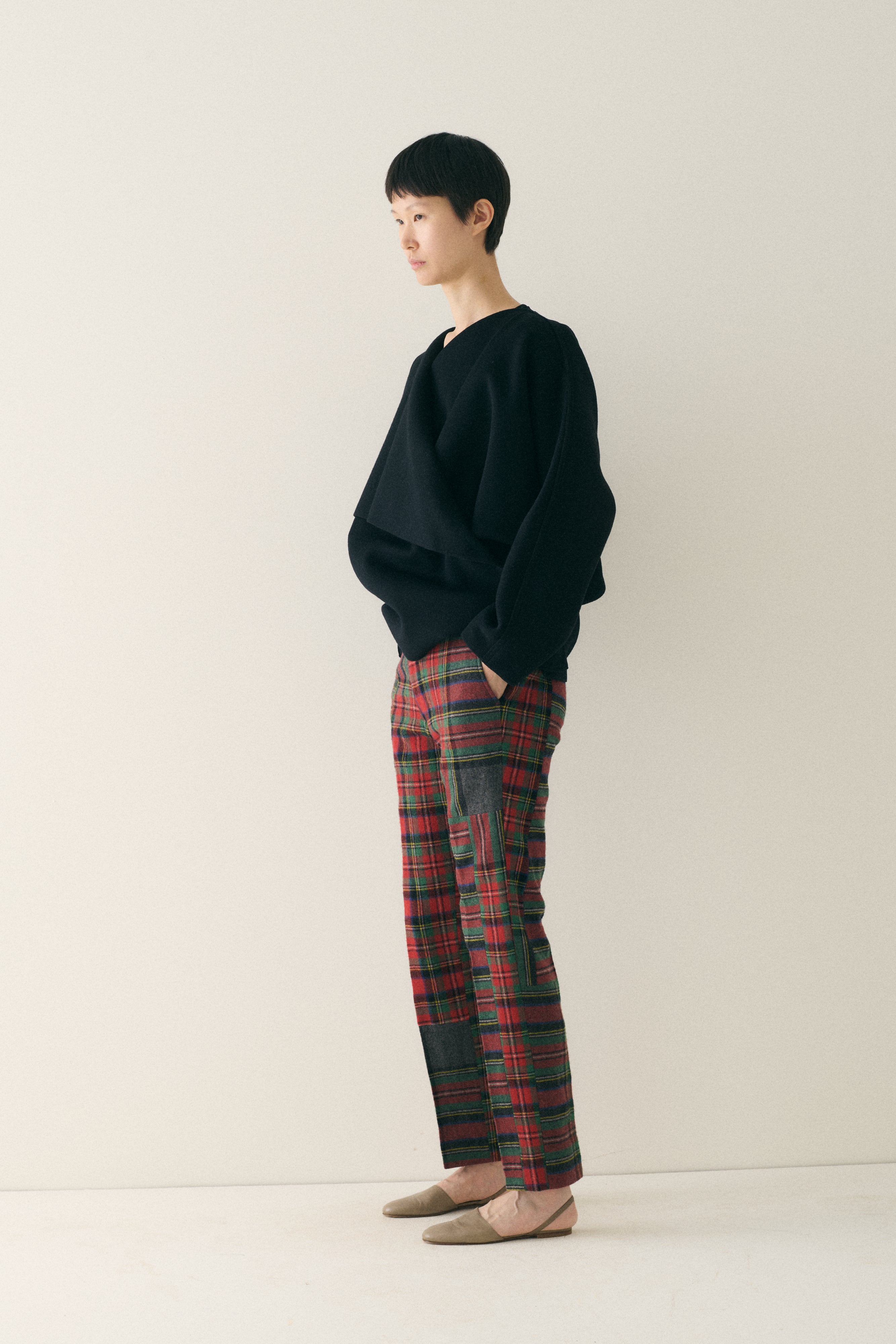 2003 CdG Plaid Trousers - Desert Vintage