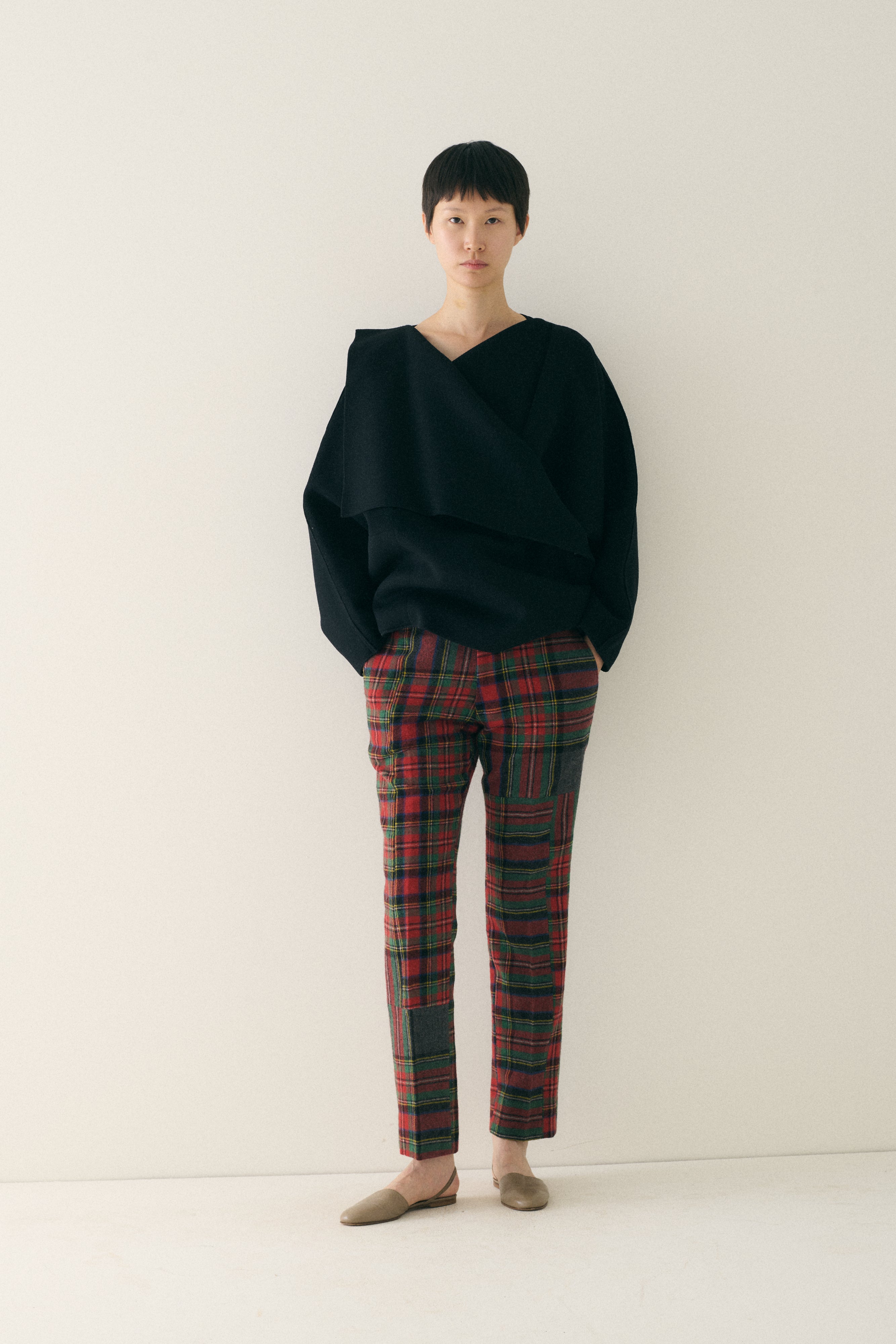 2003 CdG Plaid Trousers - Desert Vintage