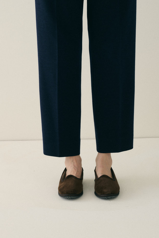 Vibi Venezia Velvet Loafers - Amerigo - Desert Vintage