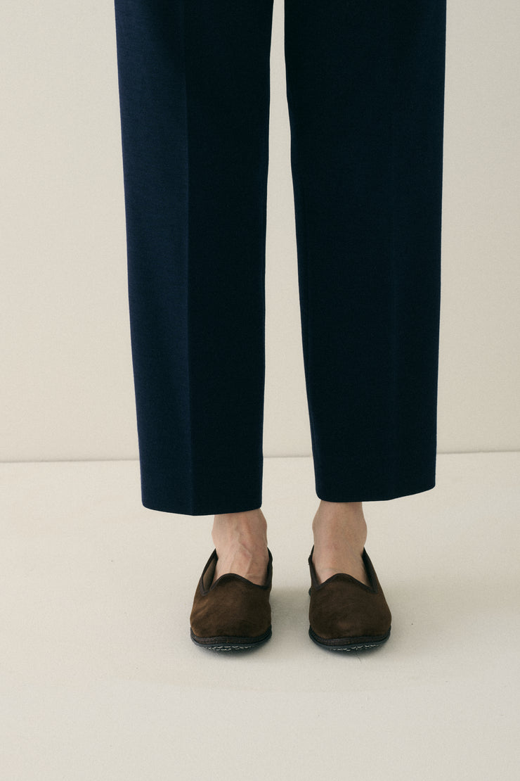 Vibi Venezia Velvet Loafers - Amerigo - Desert Vintage
