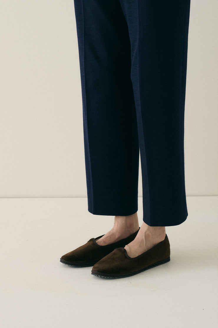 Vibi Venezia Velvet Loafers - Amerigo - Desert Vintage