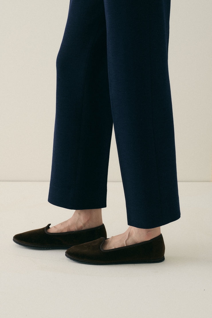 Vibi Venezia Velvet Loafers - Amerigo - Desert Vintage