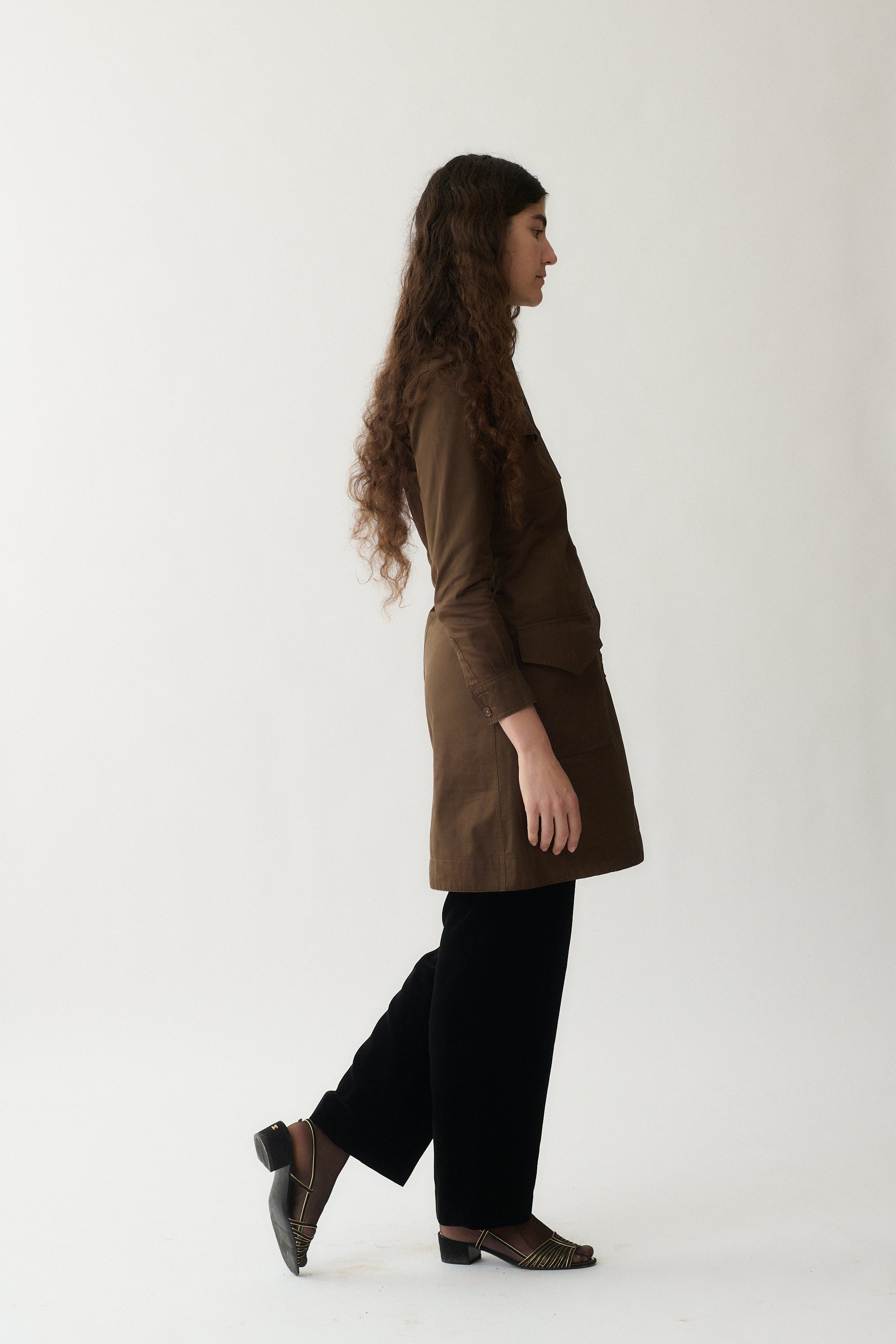 1970's Ysl Chocolate Tunic - Desert Vintage