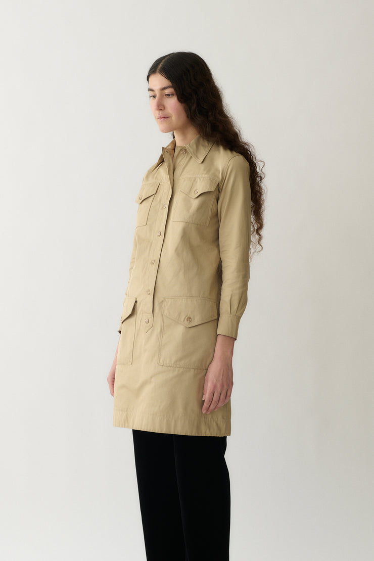 1970s Ysl Safari Tunic - Desert Vintage