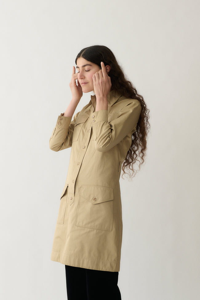 1970s Ysl Safari Tunic - Desert Vintage