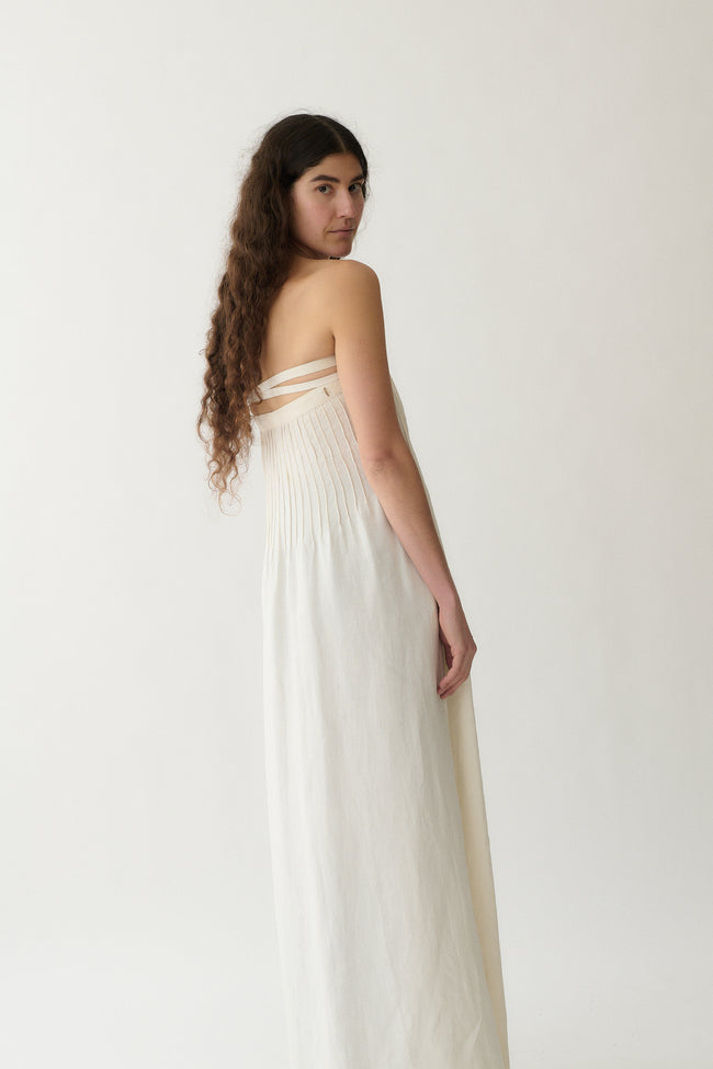 1970's Geoffrey Beene Pintuck Dress - Desert Vintage