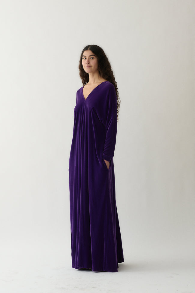 1970s Halston Velvet Gown - Desert Vintage