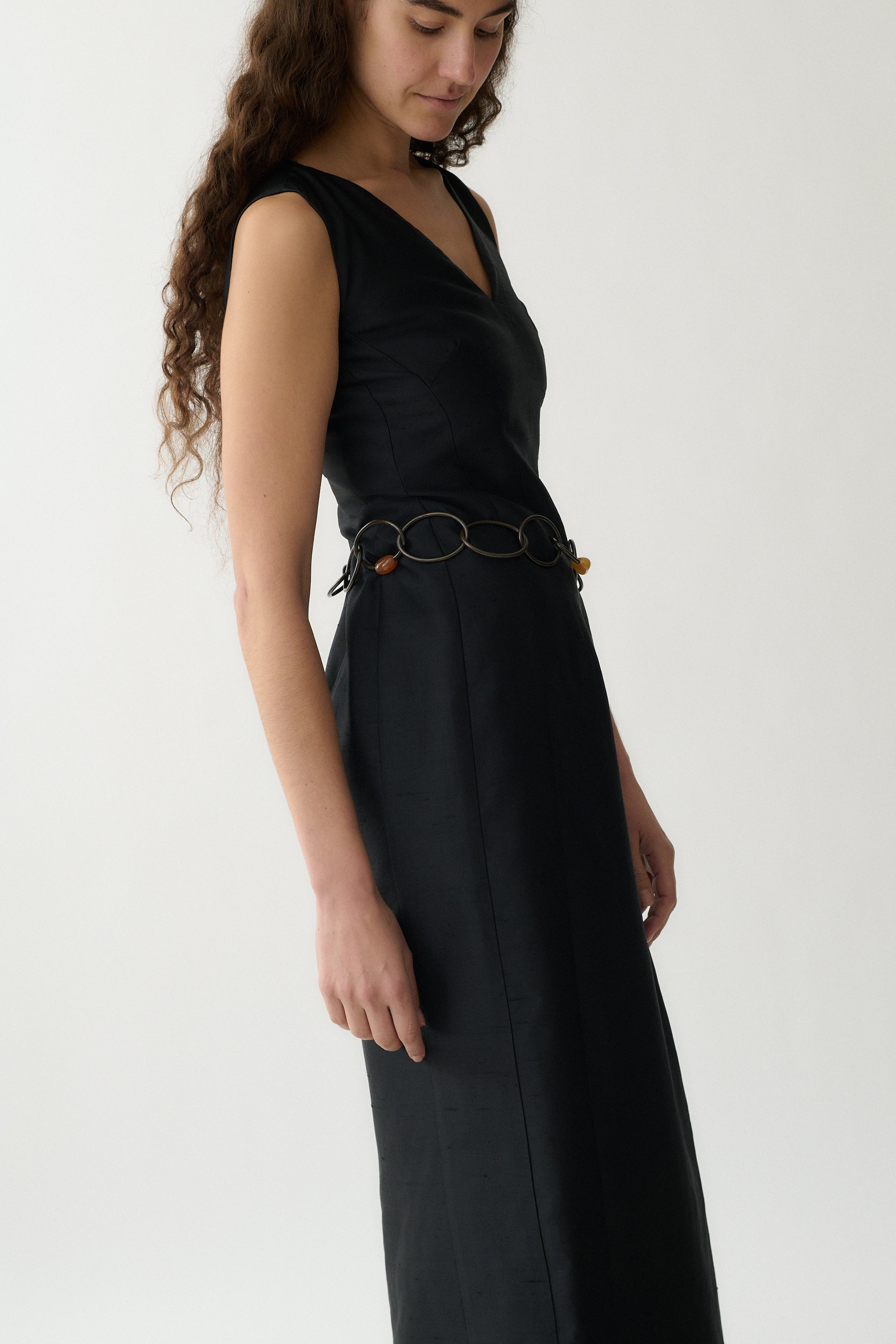 1990s Chanel Agate Chain Belt - Desert Vintage 1990s Chanel Agate Chain Belt - Desert Vintage