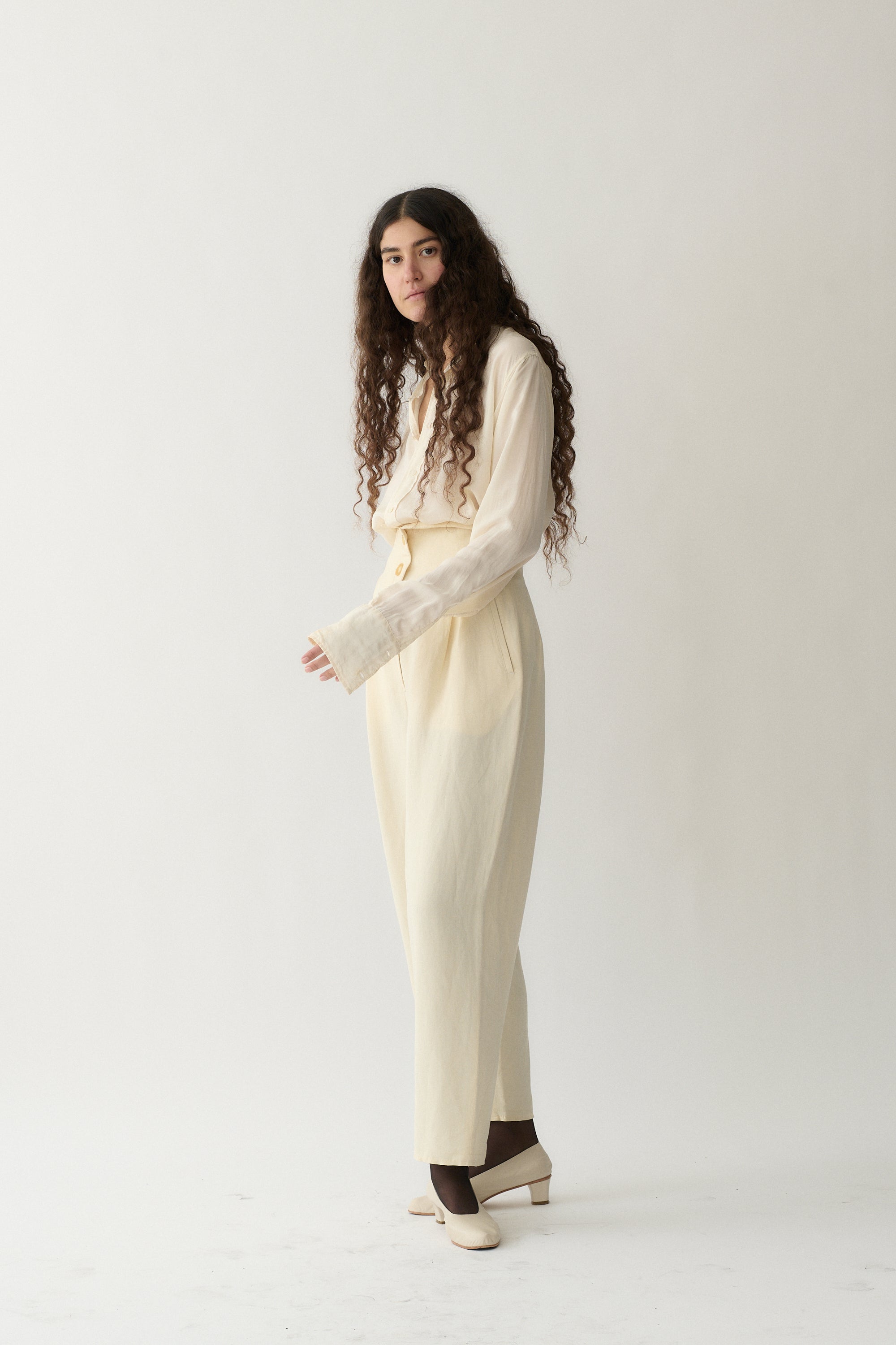 Yohji Yamamoto Linen Trousers - Desert Vintage