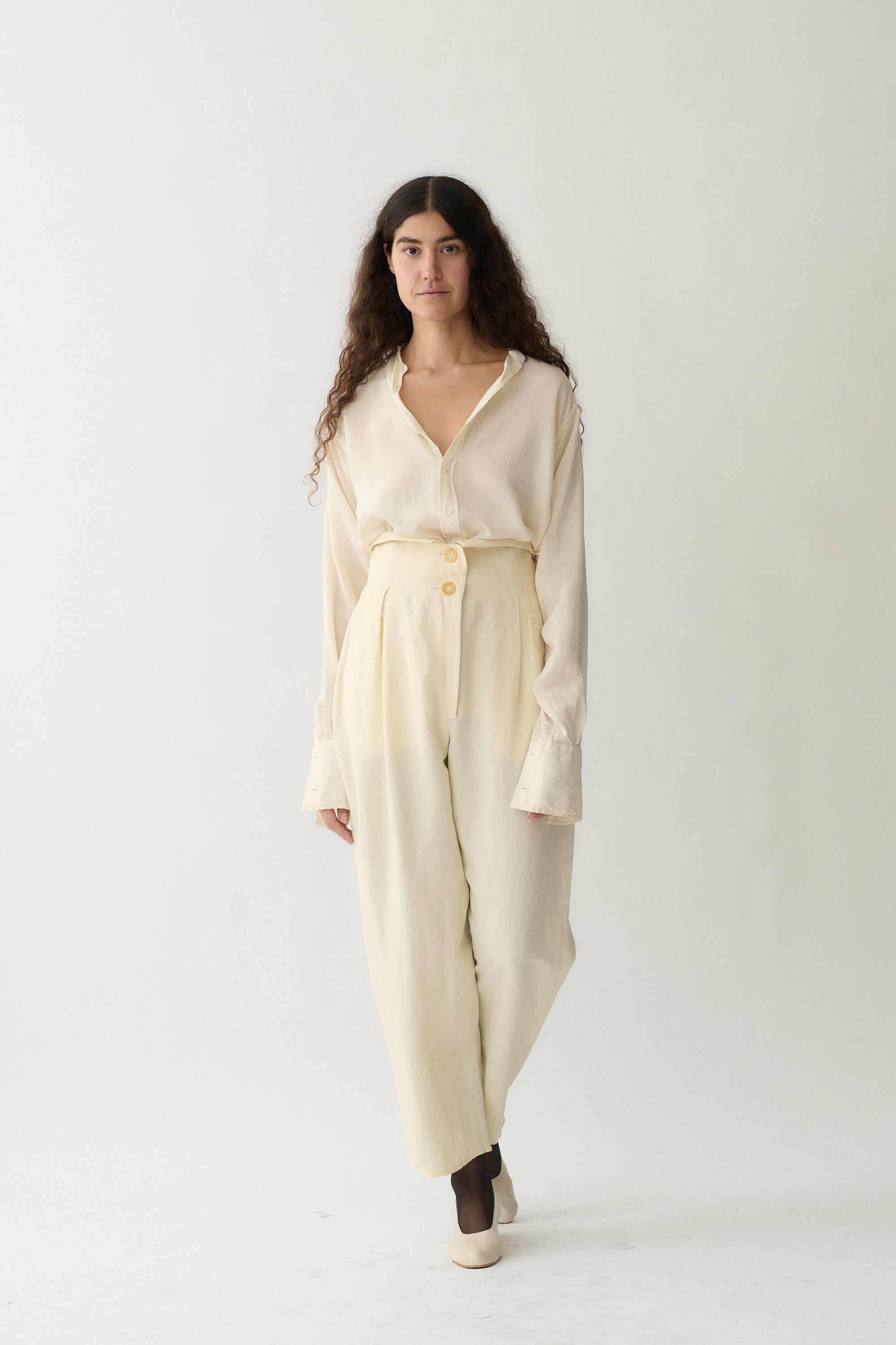 Yohji Yamamoto Linen Trousers - Desert Vintage