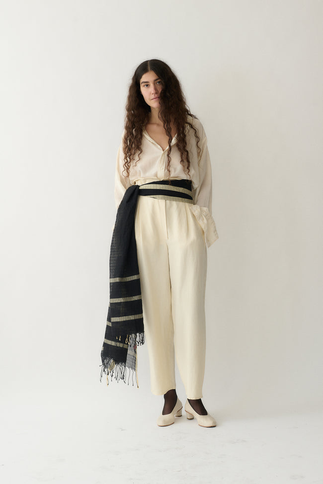 Yohji Yamamoto Linen Trousers - Desert Vintage