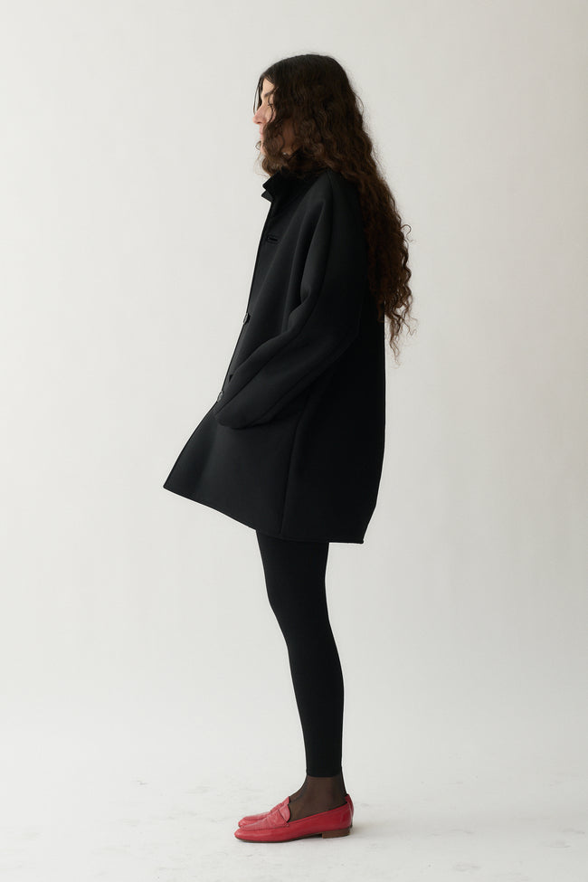 Balenciaga Black Wool Coat - Desert Vintage